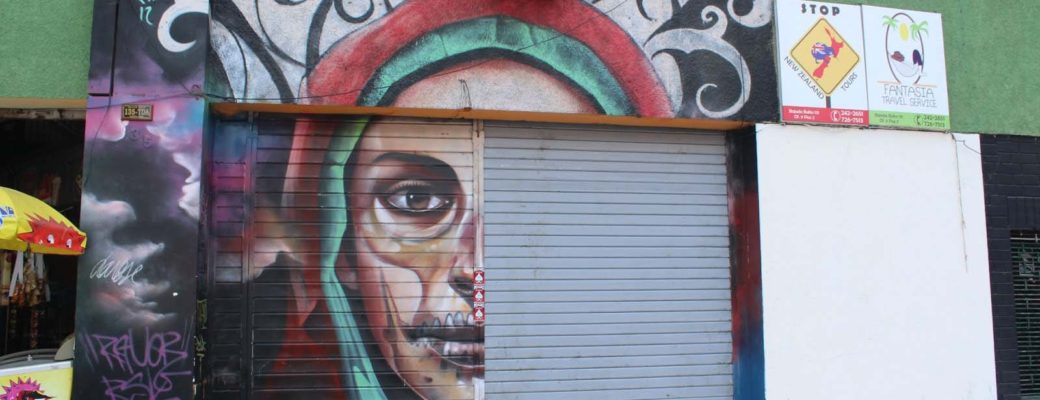 Peru travel - street art in Lima