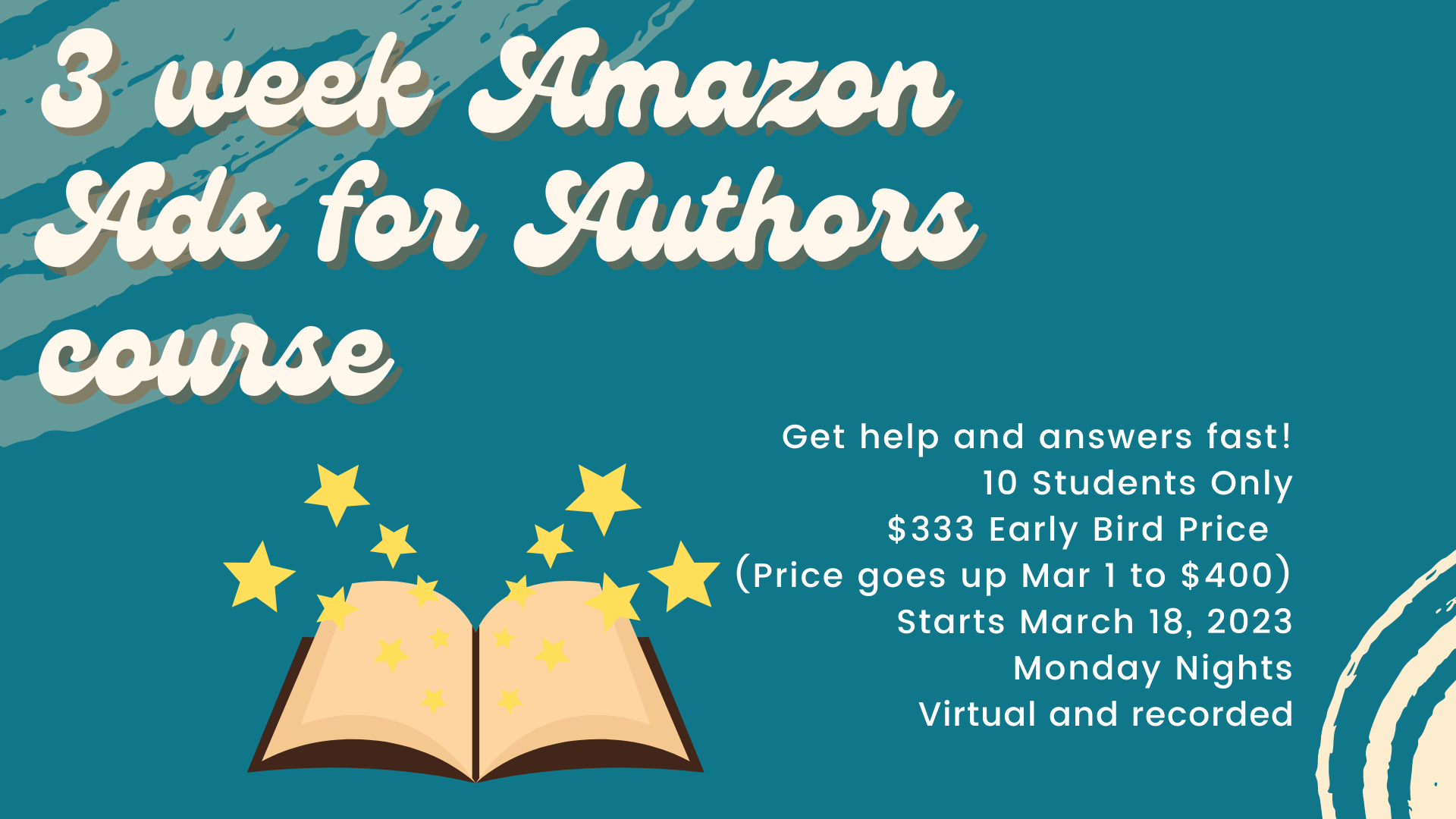 Amazon Ads Class for Authors